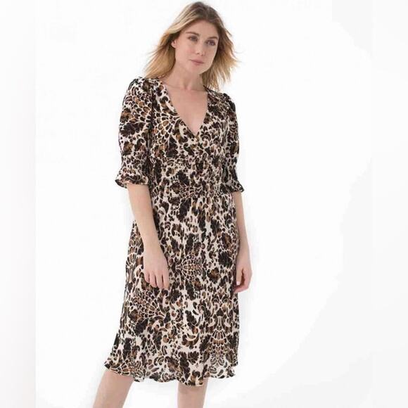 Diane von Furstenberg Silk Martina Dress Size 4 - Picture 1 of 8